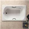 simple mini corner bathtub