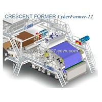 2850/1200 Crescent Former Tissue Paper Machine