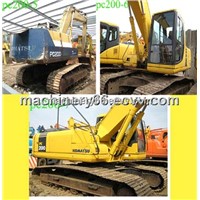 Komatsu Excavators (PC200-7), used komatsu pc200 excavator