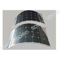 100W flexible solar module