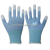13G Nylon/polyester liner finger dip PU coating
