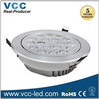 15W 220V led downlight, CE ROHS downlight
