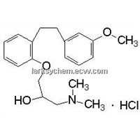 1-(Dimethylamino)-1{[O-(M-methoxyphenethyl)phenoxy]methyl}ethylnol hydrochloride