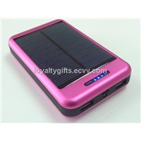 2014New Arrival 10000mah solar power bank with factory price