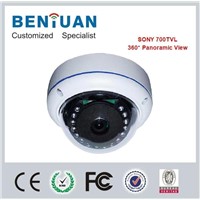 2014 Hot Sale!!! sony 700TVL 360degree IR panoramic cctv camera, CE/FCC/RoHs  Verified