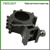 25.4 /30mm adjustable scope mount Rings Tri Rails Scope Weaver Mount 20mm picatiny rail