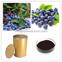 25% anthocyanidins bilberry fruit extract powder