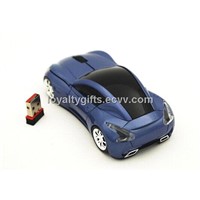 2.4G sports car shaped USB Wireless Mouse 10M working distance