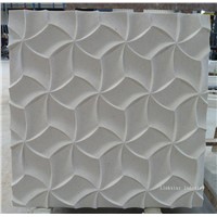 3d cnc interior design stone wall panels