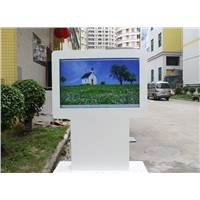 46 inch double sides floor standing LCD advertising kiosk