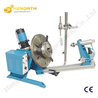 50 kg  BY-50-15 T20 Automatic Welding Positioners with Pneumatic Tailstock  Torch Holder  Chuck