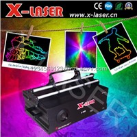 5W RGB full color Animation laser light( analog modulation)