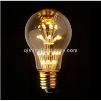 A19 led edison bulbs CE 220V 360 Degree 2W E27 Clear Glass A19 LED Edison Bulb