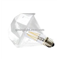 CE 220V 4W New 360 Degree Diamond LED Filament Decoration Light