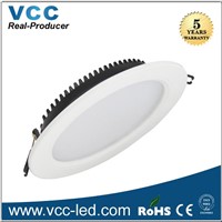 CE & Rohs high brightness 12W led downlight 6 inch