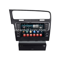 China Manufacturer 2 Din Car GPS in Car DVD Player Android System for VolksWagen Golf 7