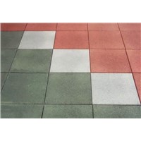 Durability and comfortable beautiful nice playground rubber flooring