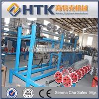 Engineer Overseas Service Fully-automatic chain link fence machine