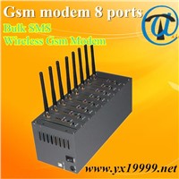 Excellent gsm sms sip modem with 8 sim slots