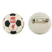 Football badge/t button badge with pin