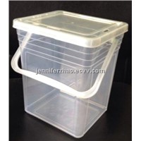 Guangzhou Manufacturer for Retangular Plastic Bucket,7.5 kg Washing Power Bucket, Square Bucket,
