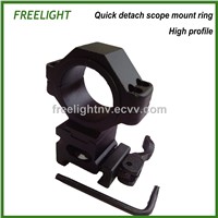 High Porfile scope mount ring Quick-Release Extended Scope Mount Picatinny with 30mm ring