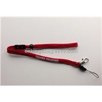 High quality polyester  detachable lanyard with prints