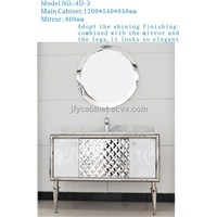 JFY Stainless Steel Bathroom Cabinet 4D-3
