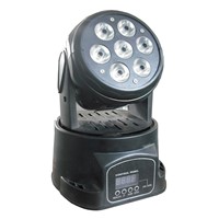 Hot Sale LED Mini Moving Head Wash Light 7*10W Portable/ Easy Carry