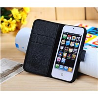 Leather Protection Phone Case Cellphone Cover Case for iPhone 5