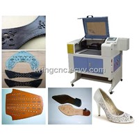 Leather shoes laser engraver cutter KR530