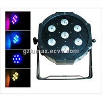 LED Flat Par 7*10w RGBW 4 in 1 Mini Smart LED Truss Par Light Club Disco Party Washer Light