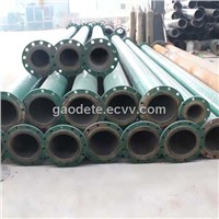 Lined PU tailing conveying pipe