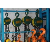 Manual chain hoist, chain block