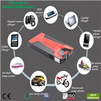 Multifunction Car Booster Battery with 19V/3.5A Tablet Charger and 5V/2A mobile charger