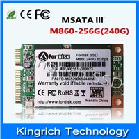 New SSD MSATA3 256GB Solid Sate hard drive disk 240GB 8-channel for Laptop