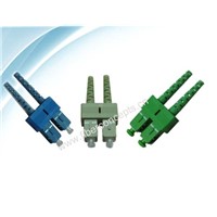 Optical fiber connector  -- SC/APC DX connector