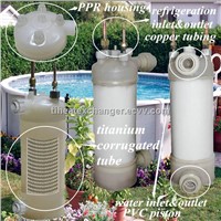 PPR Pool Heater Heat Exchanger