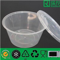 PP Round Shape Disposable Food Container (800ml&amp;amp; 1000ml