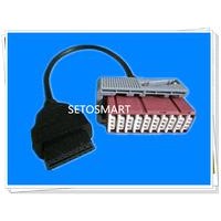 PSA 30 PIN MALE TO OBDII 16 PIN FEMALE ADAPTER USED FOR PP 2000 LEXIA 3 CITROEN PEUGEOT