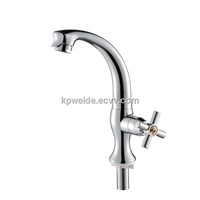 2015 Hot Sales Good Quality Plastic Nickle Chrome Plating Kitchen Faucet KF-2401-36