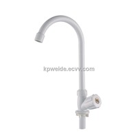 2015 Hot Sales Good Quality Plastic Single Handle Kitchen Faucet KF-1002