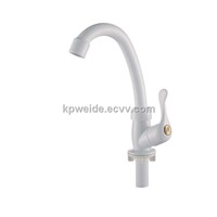 2015 Good Qulaity Plastic Single Handle Kitchen Faucet KF-P3003