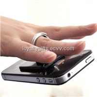 Plastic finger ring holder ring holder for mobile phone mobile phone ring holder
