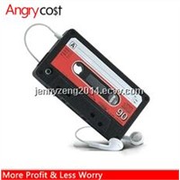 Promotional China wholesale cassette tape silicon mobile phone case