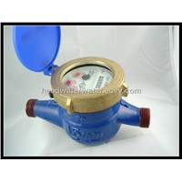 Rotary vane wheel dry-dial magnet-drive hot water meter HTY-15E