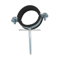 SC 651 Steel Pipe Clamp With Rubber