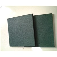 Safety and non-slip 500x500x25mm kindergarten rubber tiles outdoors