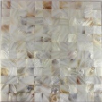 Shell mosaic tile