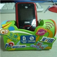 Soft pvc mobile phone holder